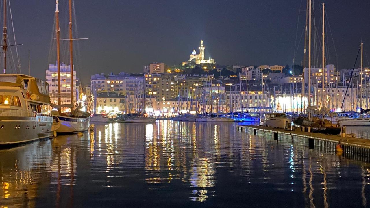 Апартаменти Escale Marseillaise, Grand T2 Calme, Pres Du Vieux Port Pour 2 A 4 Personnes, Nettoyage Rigoureux Марсель Екстер'єр фото